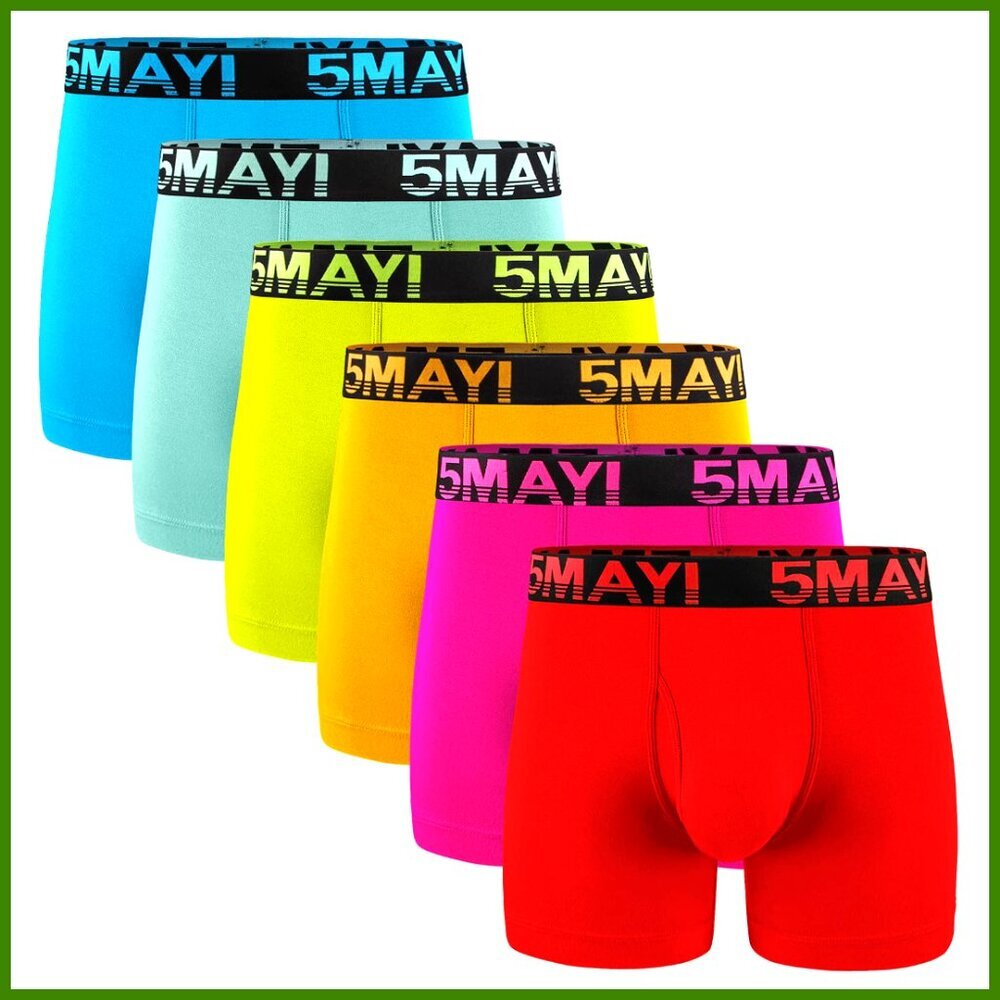 Cotton Boxer Briefs Pack with Fly Front Pouch